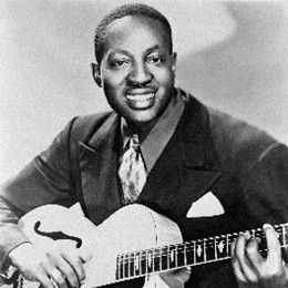 Big Bill Broonzy, photo publicitaire, 1951
Crédits&nbsp;: James J. Kriegsmann, Public domain