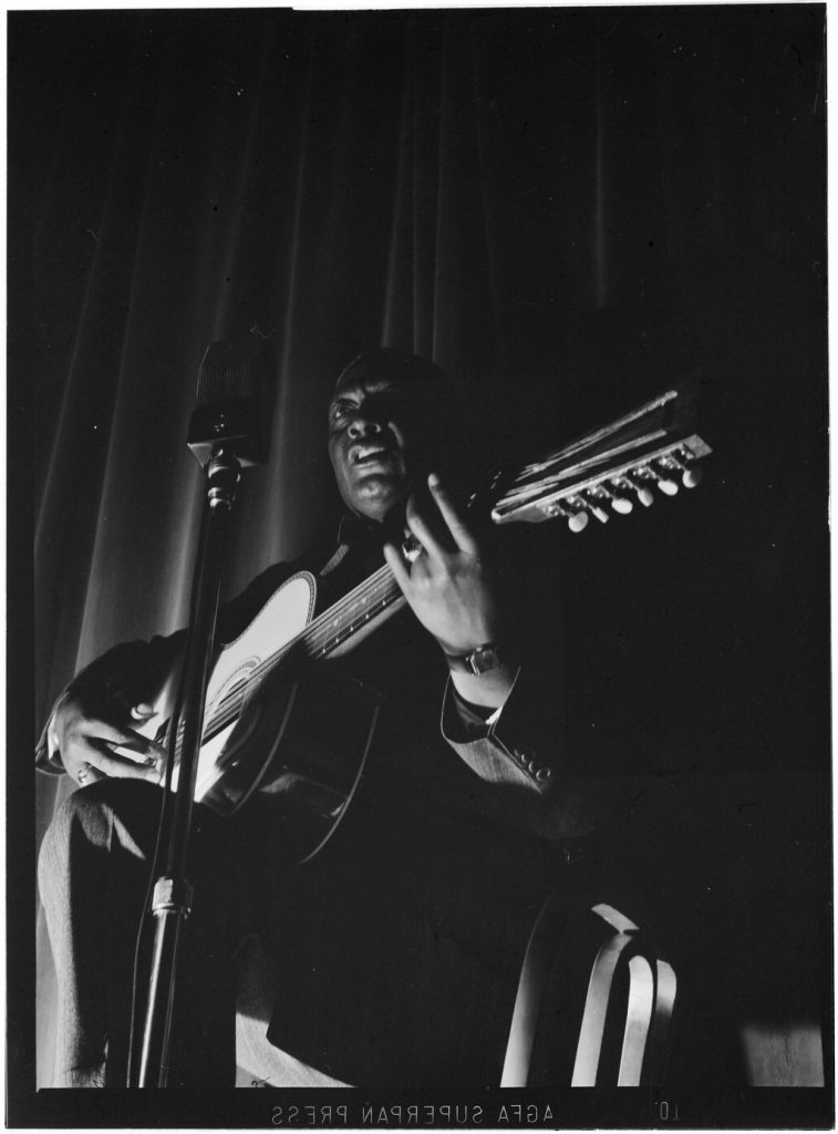 Leadbelly au National Press Club à Washington, D.C., 1938 