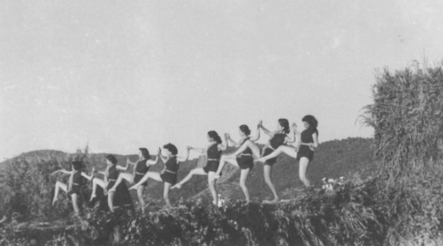 Le Chalutier, île de Poros 1951. Archives de Polyxeni Mathéy.