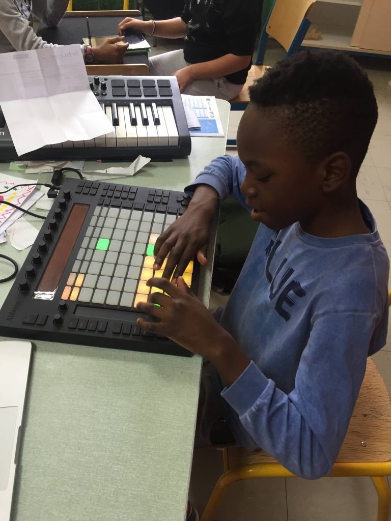 Le dispositif Ableton Push.