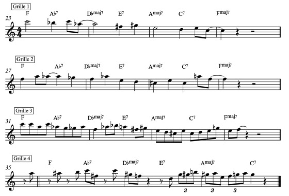 Solo de John Coltrane dans 26-2 (1960).