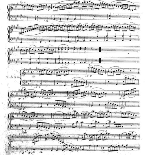 Extrait de la Méthode de Violoncelle et de Basse d’accompagnement. Rédigée par MMrs Baillot, Levasseur, Catel et Baudiot, p. 88.
