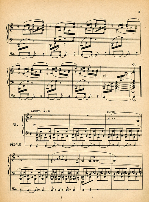 Frédéric Chopin, 24 Préludes. Œuvres classiques pour piano revues et doigtées par Benjamin Cesi – Sigismond Cesi – Luca Fumagalli – Alexandre Longo – Ernest Marciano – Bruno Mugellini. Édition française revue par I. Philipp, Professeur au Conservatoire National de Musique. Préface de Gabriel Fauré, Directeur du Conservatoire National de Musique. Compositions de F. F. Chopin revues par Benjamin Cesi, Paris, Société anonyme des Éditions Ricordi, [ca 1910], p. 3 (collection particulière).