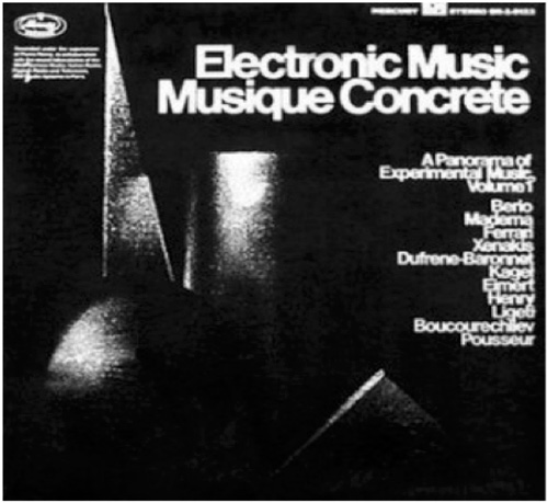 Panorama discographique de musique expérimentale (musiques « antagonistes »&nbsp;: concrète et électronique) à l’aube des années 1960 – Disque 33 tours Mercury