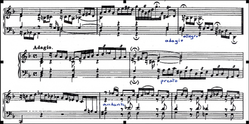 Bach, Toccata en ré mineur BWV 913, extrait.