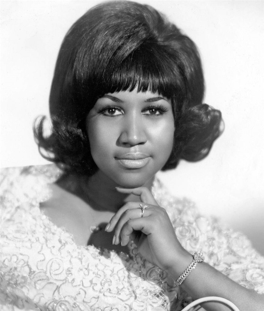 "Aretha Franklin, 1968, photo publicitaire pour le 
magazine Billboard"
Crédits&nbsp;: Atlantic Records(Life time: Published before 1978 without a copyright notice), Public domain, via Wikimedia Commons