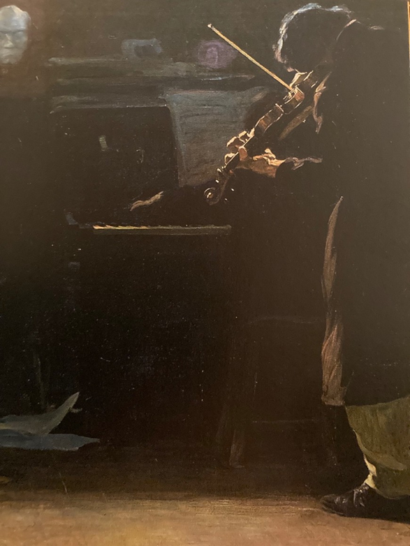 BALESTRIERI Lionello, Beethoven, 1900 (détail)