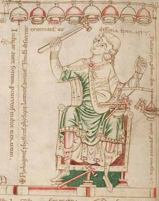 Figure 3. Anonyme, Dessin de Boèce tiré de De Institutione Musica, XII siècle