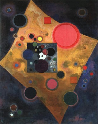 Figure 34: Vassily Kandinsky, Akzent in Rosa (Accent en Rose), 1926,