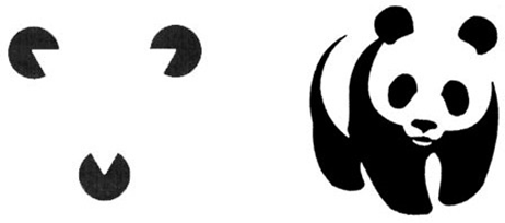 Figure 48: Illustrations de la loi de clôture avec notamment le célèbre logo de l’ONG pour la protection de la nature WWF (World Wildlife Fund).