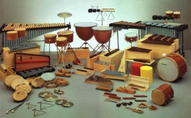 Figure 129&nbsp;: Instrumentarium Orff.