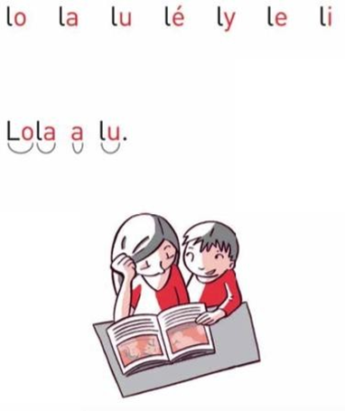 Figure 84&nbsp;: Extrait de Bien lire et aimer Lire, p. 23.