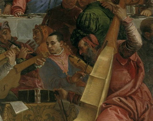 VERONESE Paul, Les Noces de Cana, 1563 (détail)
