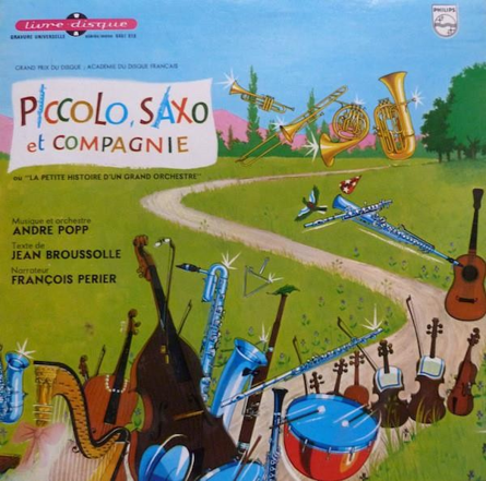 Figure 12 - Couverture de l'album Piccolo, Saxo et Compagnie (1956)