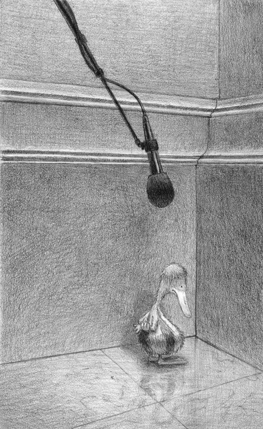 Figure 44 - ... Un petit canard qui boudait dans son coin, Le silence de l'opéra – Pierre Créac’h